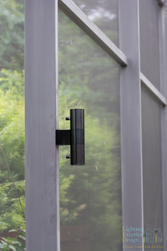 RGBW5.0 Up Down Sconce Fixture daylight shot
